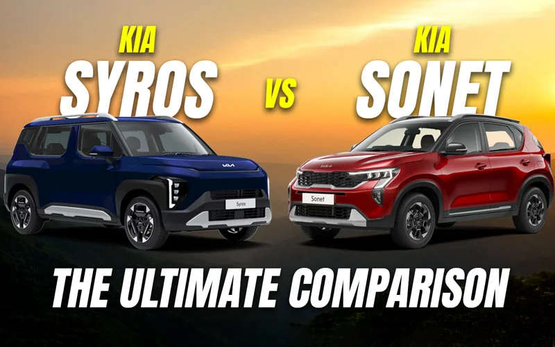 Syros HTK Vs Sonet HTK (O) (120PS) - Which Car Is More Value For Money